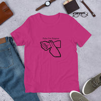 Short-Sleeve Unisex Image T-Shirt with our logo inside the label