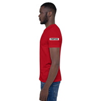 Short-Sleeve Unisex T-Shirt with image on the sleeve