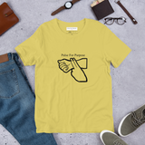 Short-Sleeve Unisex Image T-Shirt with our logo inside the label
