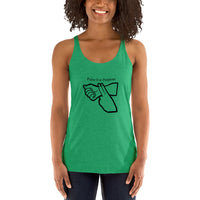 Women's Pulse For Purpose Racerback Tank without our label inside