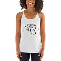 Women's Pulse For Purpose Racerback Tank without our label inside