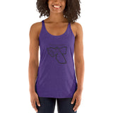 Women's Pulse For Purpose Racerback Tank without our label inside