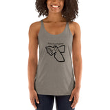 Women's Pulse For Purpose Racerback Tank without our label inside