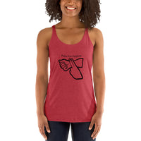 Women's Pulse For Purpose Racerback Tank without our label inside