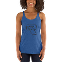 Women's Pulse For Purpose Racerback Tank without our label inside
