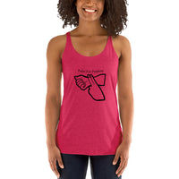 Women's Pulse For Purpose Racerback Tank without our label inside